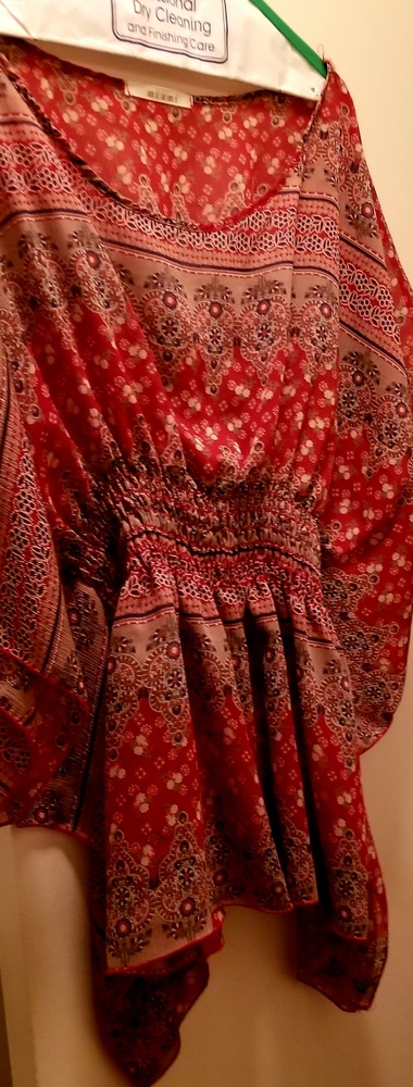 Large miami Hippie-chic shear top